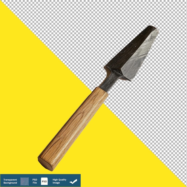 Everyday Chisel on White Background transparent background PNG PSD