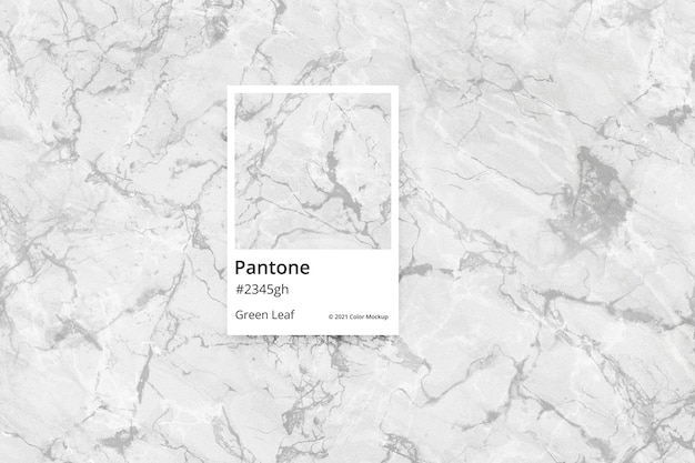 Example Pantone Texture Marble