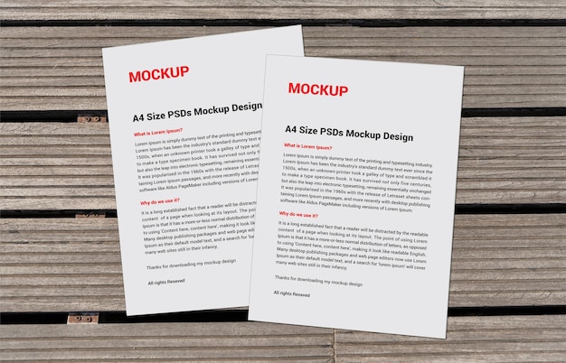 PSD excellent invoice letterhead fax cover flyer or letterfree psd mockup design