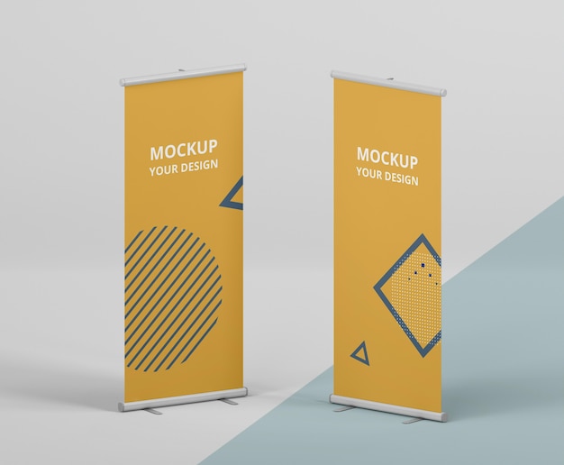 Exhibition stand mock-up assortment