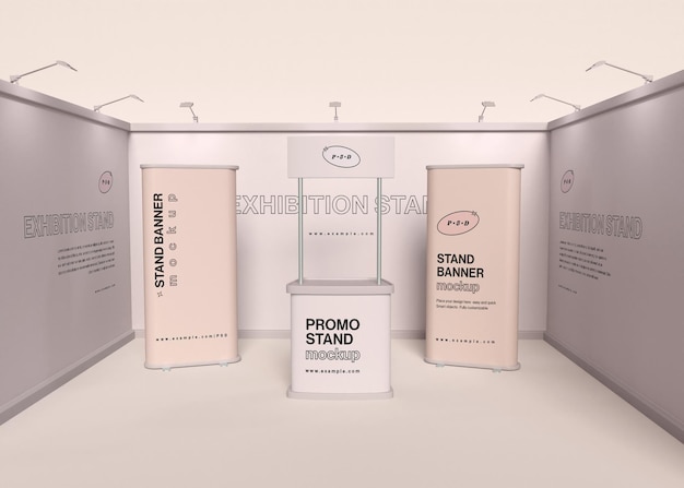 Exhibition Stand Mockup