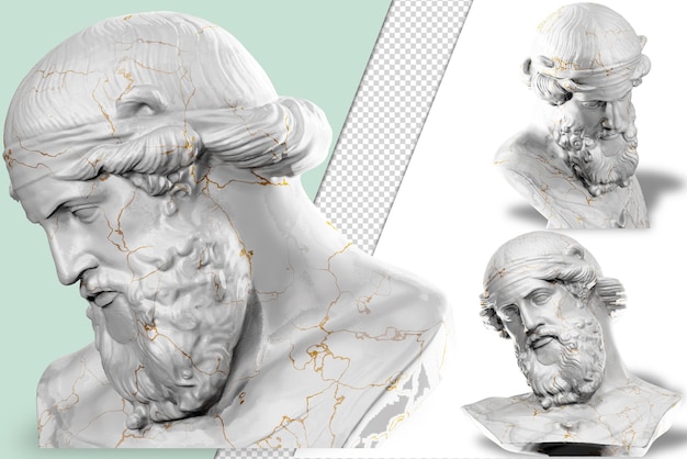 Exquisite 3D render of Dionysus Priapus in stunning detail