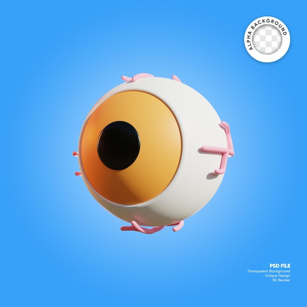 Eye ball 3D Element Spooky