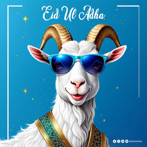 Eye Catchy Eid Ul Adha Mubarak Post