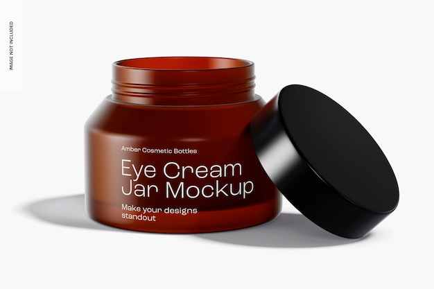 Eye Cream Jar Mockup