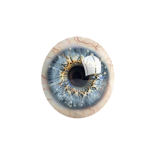 Eye iris isolated