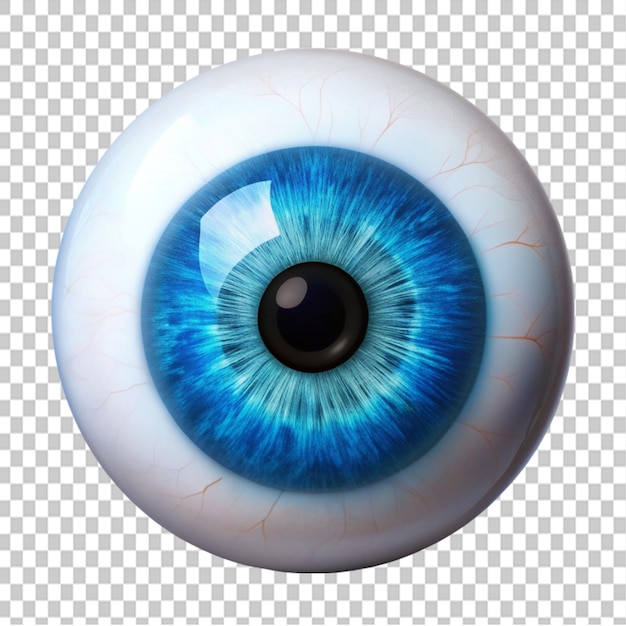 eyeballs blue eyes logo on transparent background