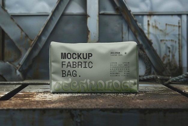 Fabric bag  mockup