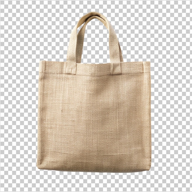 PSD fabric bag transparent background