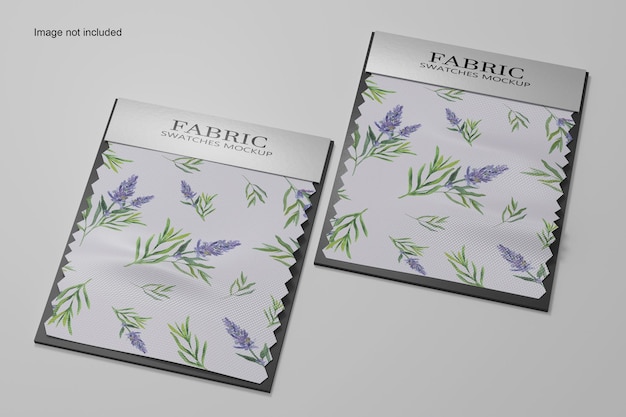 FABRIC SWATCHES MOCKUPS