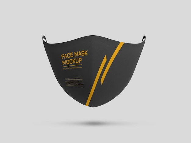 Face mask mockup