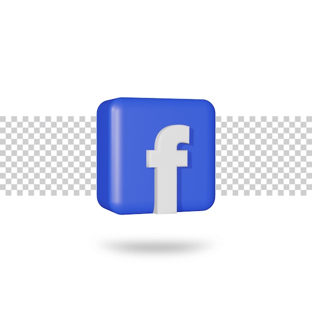 Facebook 3d icon