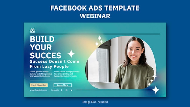 facebook ads template webinar class