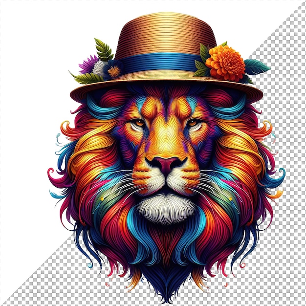 Facing the Colors Frontal Animal Vector Delight