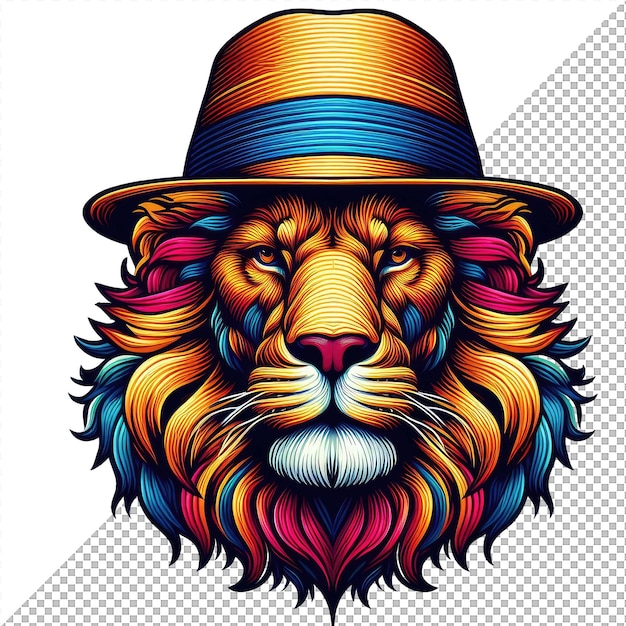 Facing the Colors Frontal Animal Vector Delight