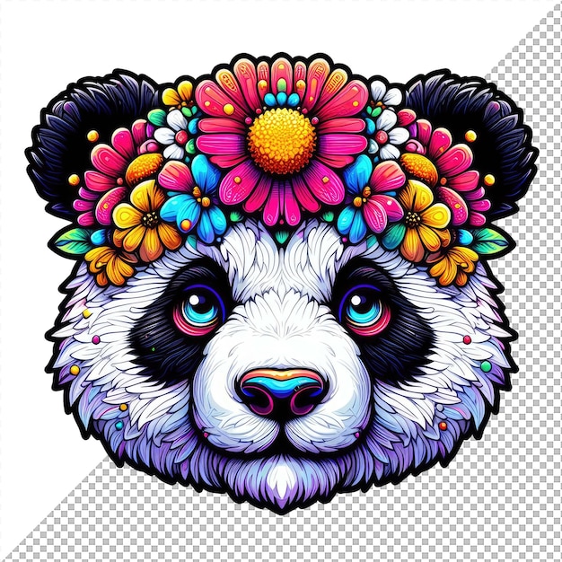 Facing the Colors Frontal Animal Vector Delight