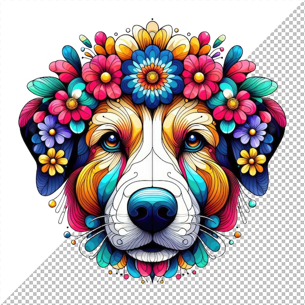 Facing the Colors Frontal Animal Vector Delight