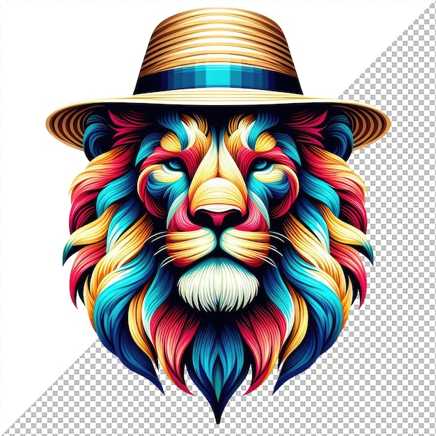 Facing the Colors Frontal Animal Vector Delight