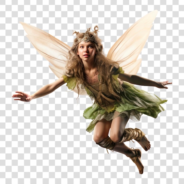 Fairy costume fantasy character flying