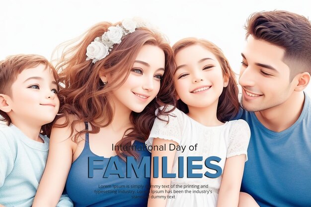 Family Day PSD Design