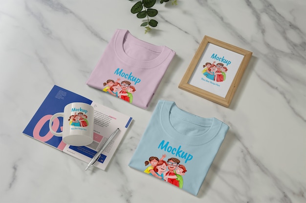 Family tshirt mockup design