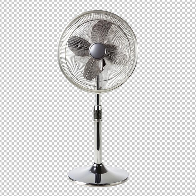 PSD fan standing on transparent background