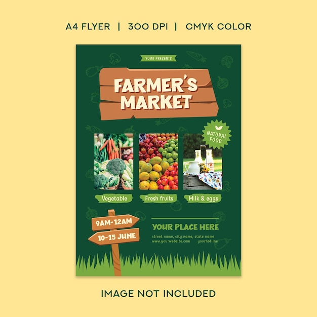 Farmer Market Flyer