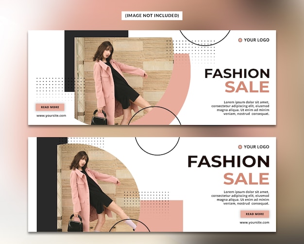 Fashion Facebook cover template