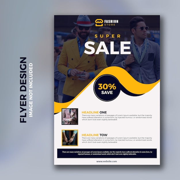 Fashion Flyer template