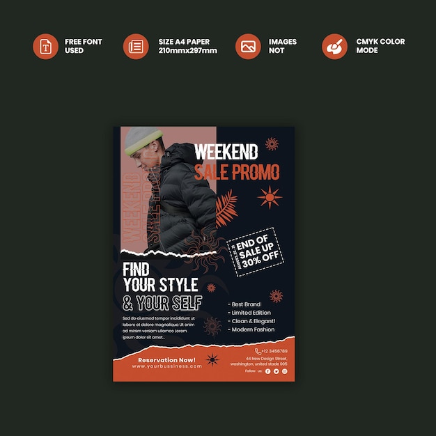 Fashion FlyerPoster Template