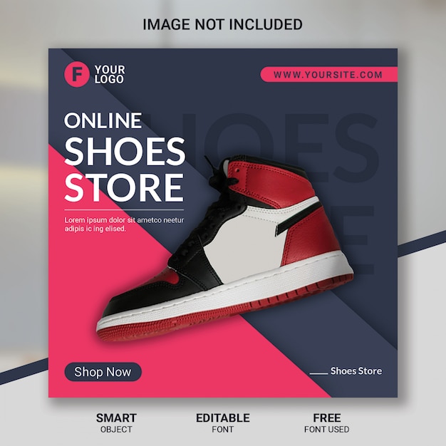 Fashion product sale social media post template