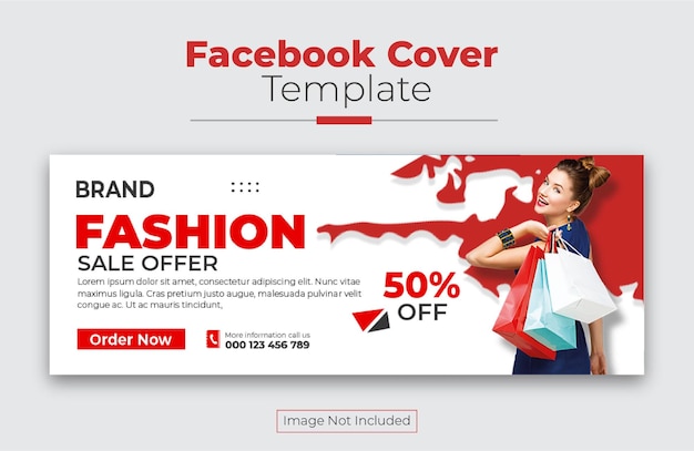 Fashion Sale Facebook Cover Design