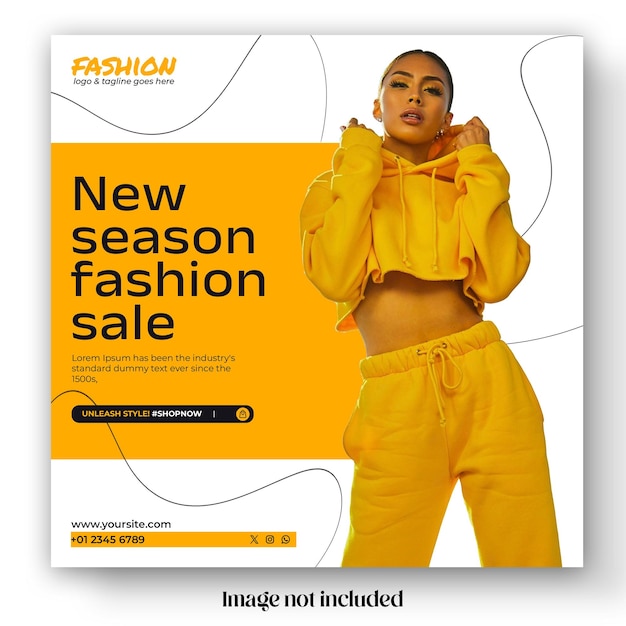 Fashion sale Instagram Post Template