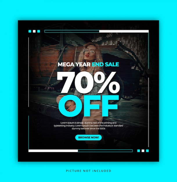 Fashion Sale Instagram Social Media Template