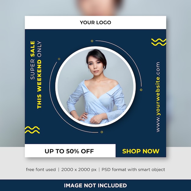 Fashion Sale Social Media Banners Template Design