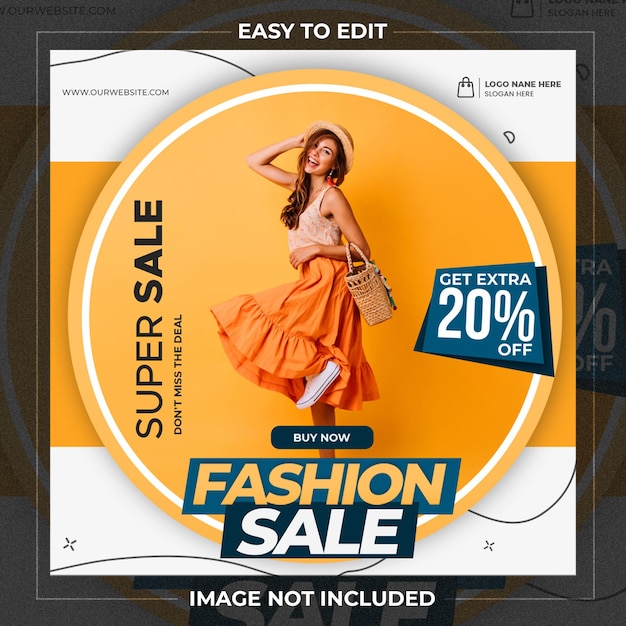 Fashion Sale Social Media Template