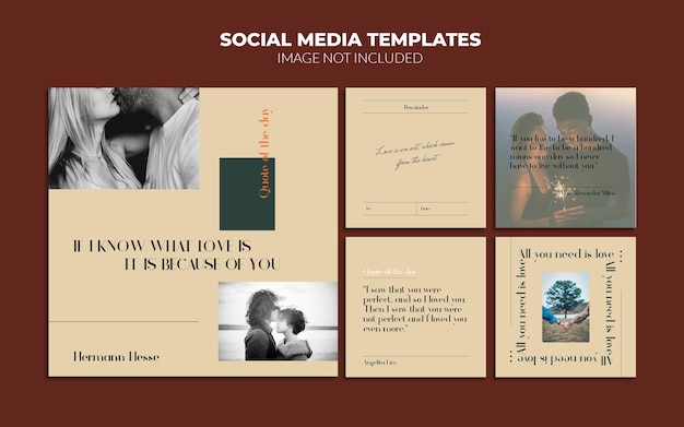 Fashion Social Media Post Templates