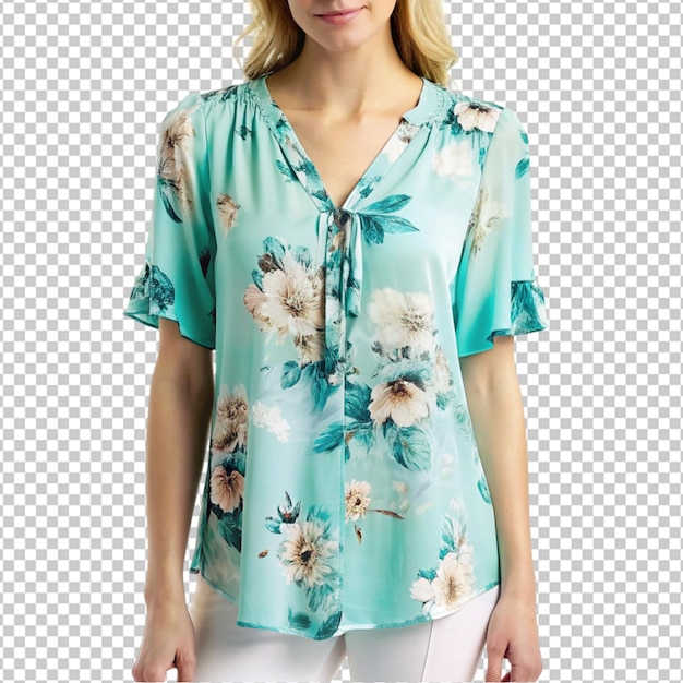 PSD a fashionable and unique blouse