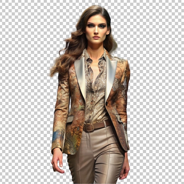 PSD fashionista png illustration