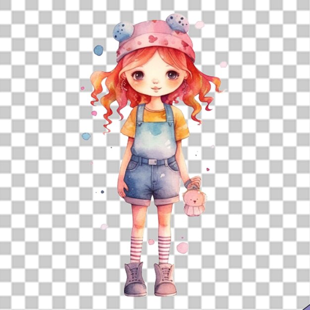 Fashionista PNG Illustration