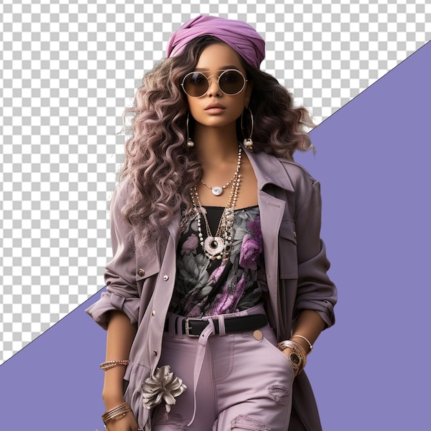 Fashionista PNG Illustration