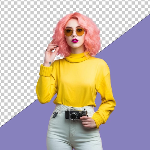 Fashionista PNG Illustration