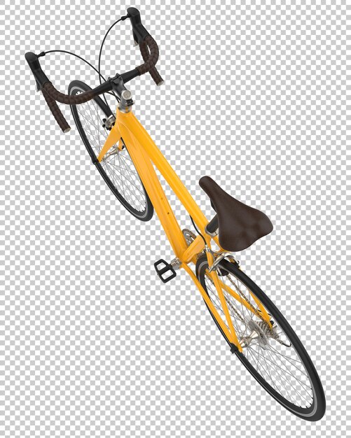 Fast bike on transparent background 3d rendering illustration