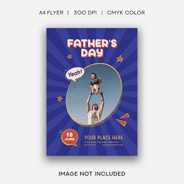 Father's Day Flyer