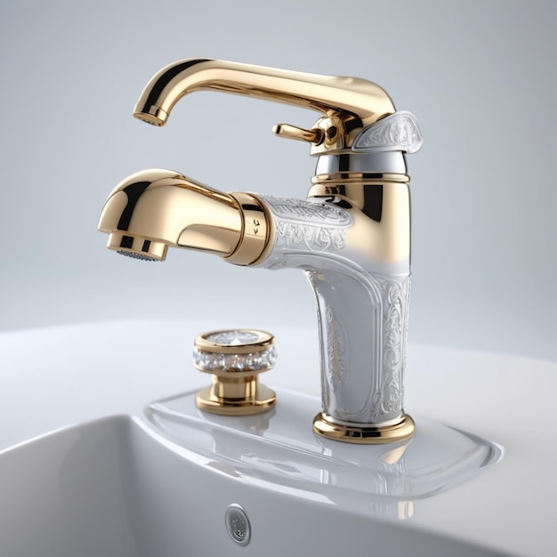 a faucet that is made by faucet