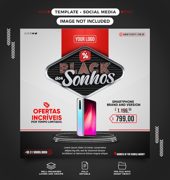 Feed Black Friday of dreams Smartphone on offer in Brazil