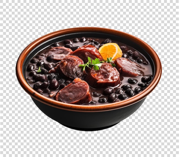 Feijoada isolated on transparent background