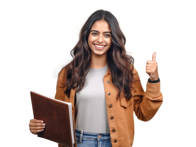 Female indian student