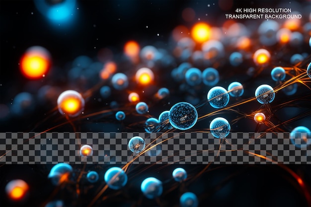 Fermionic Condensate A state of matter formed at Tempe on transparent background