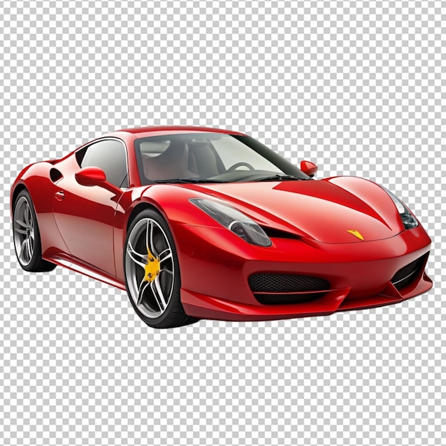 PSD ferrari car